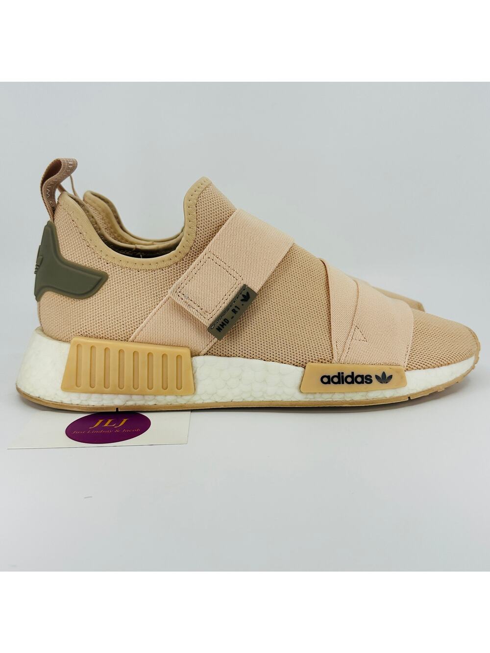 Adidas Originals Women's NMD_R1 Strap 'Halo Blush' Sneakers GW9469 Size 10